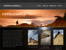 Tablet Screenshot of liottaandsons.com